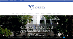 Desktop Screenshot of centrofoniatria.it